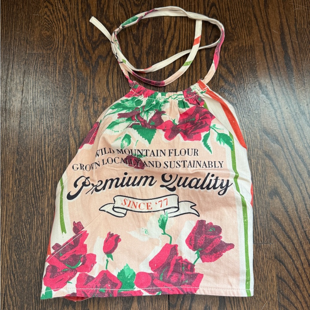 Maeve Printed Halter Top - Picture 2 of 16